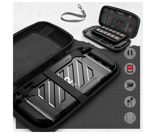 Supcase Carrying Plus Nintendo Switch 2 Black - 1346105 - zdjęcie 4